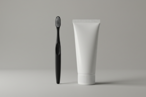 A toothbrush and toothpaste, the two most important things to keep your child's teeth healthy this festive period