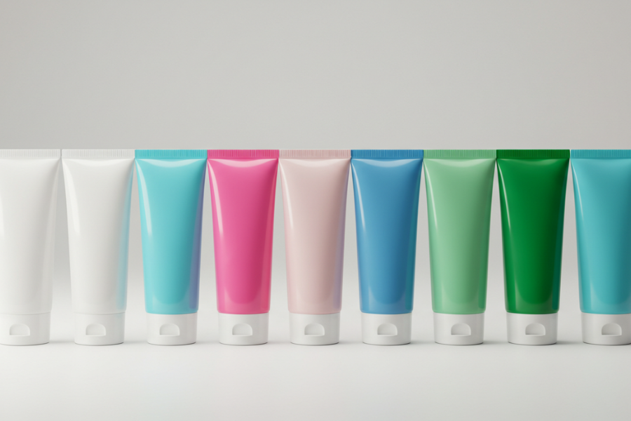 A row of toothpastes to show the different options and which one our experts recommend